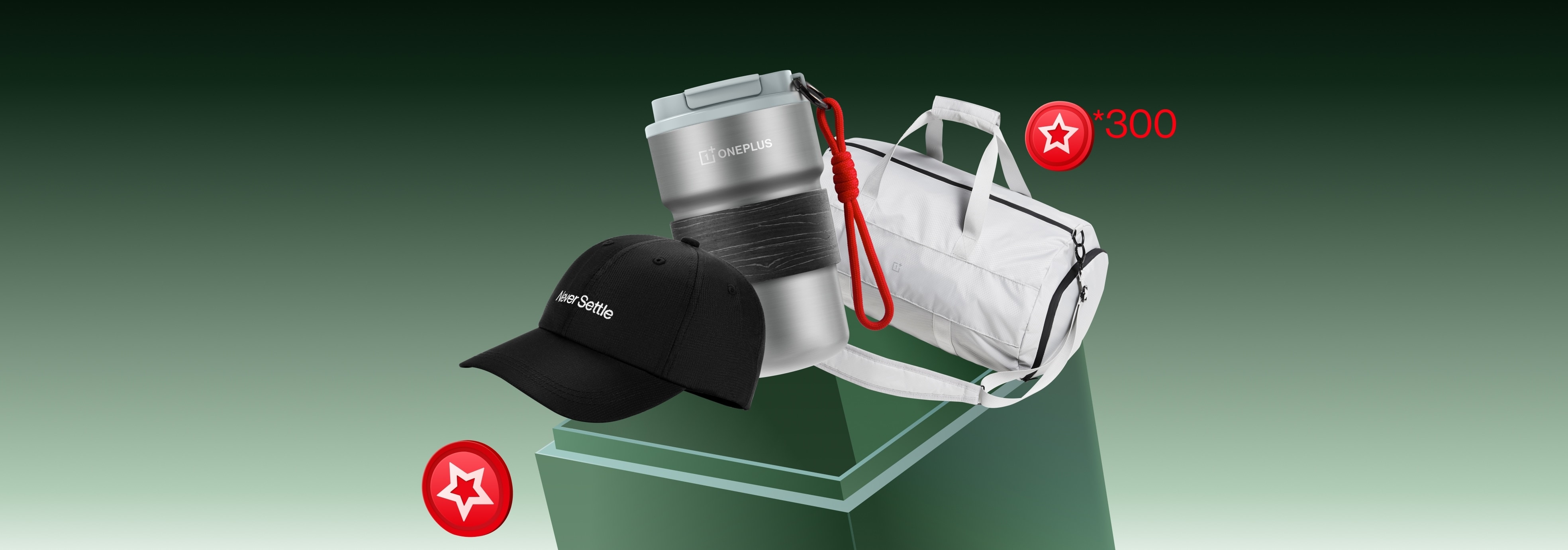 Assorted sports and travel gear in gray, black, and white colors.