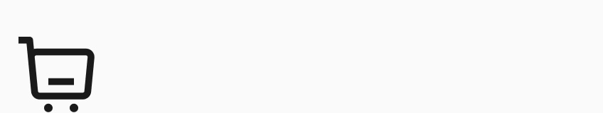 Simple black shopping cart icon on white background.